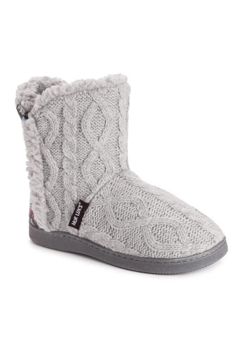 Cheyenne Slippers, MEDIUM GREY HEATHER, hi-res image number null