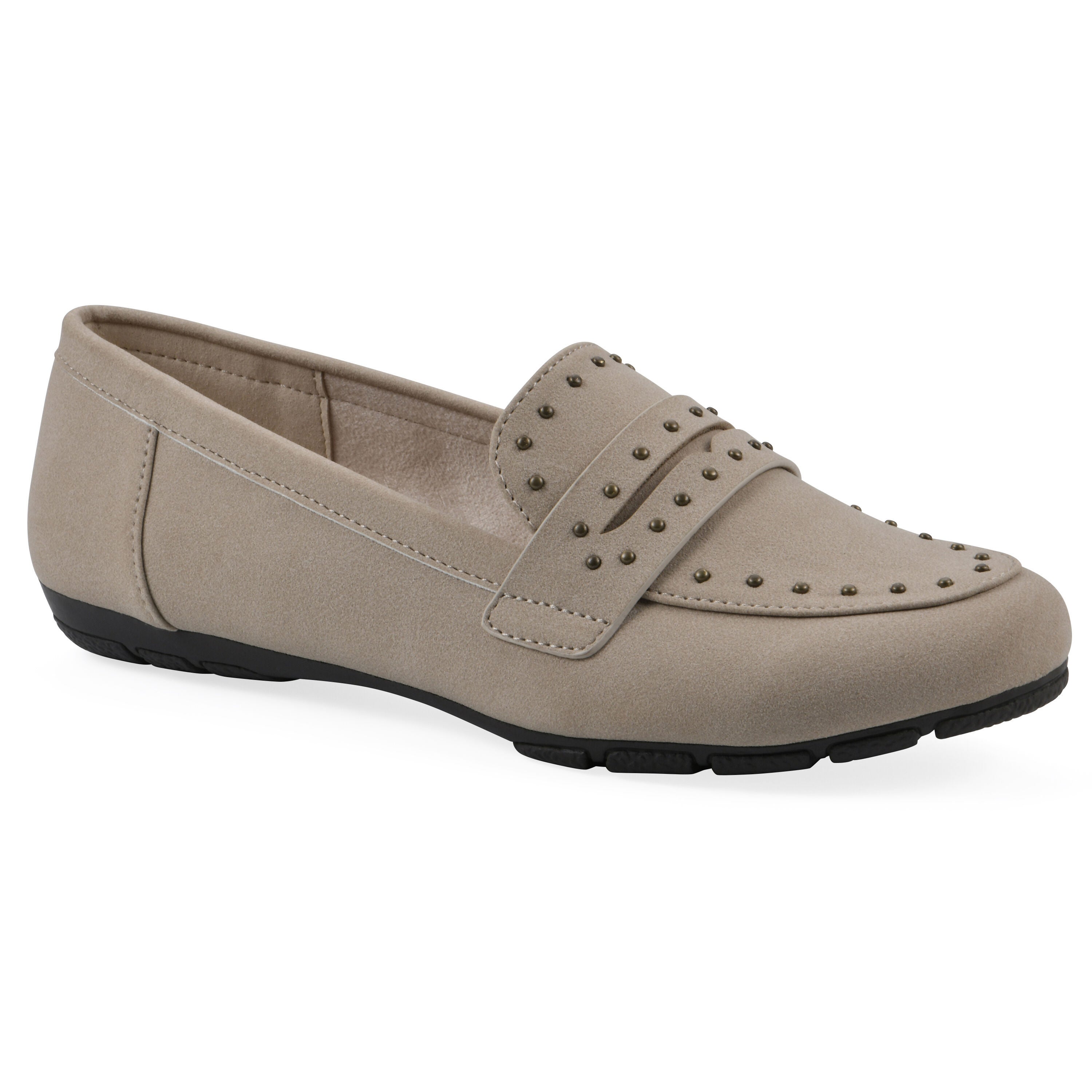 Giada Driving Mocassin, TAUPE SUEDED SMOOTH, hi-res image number 0