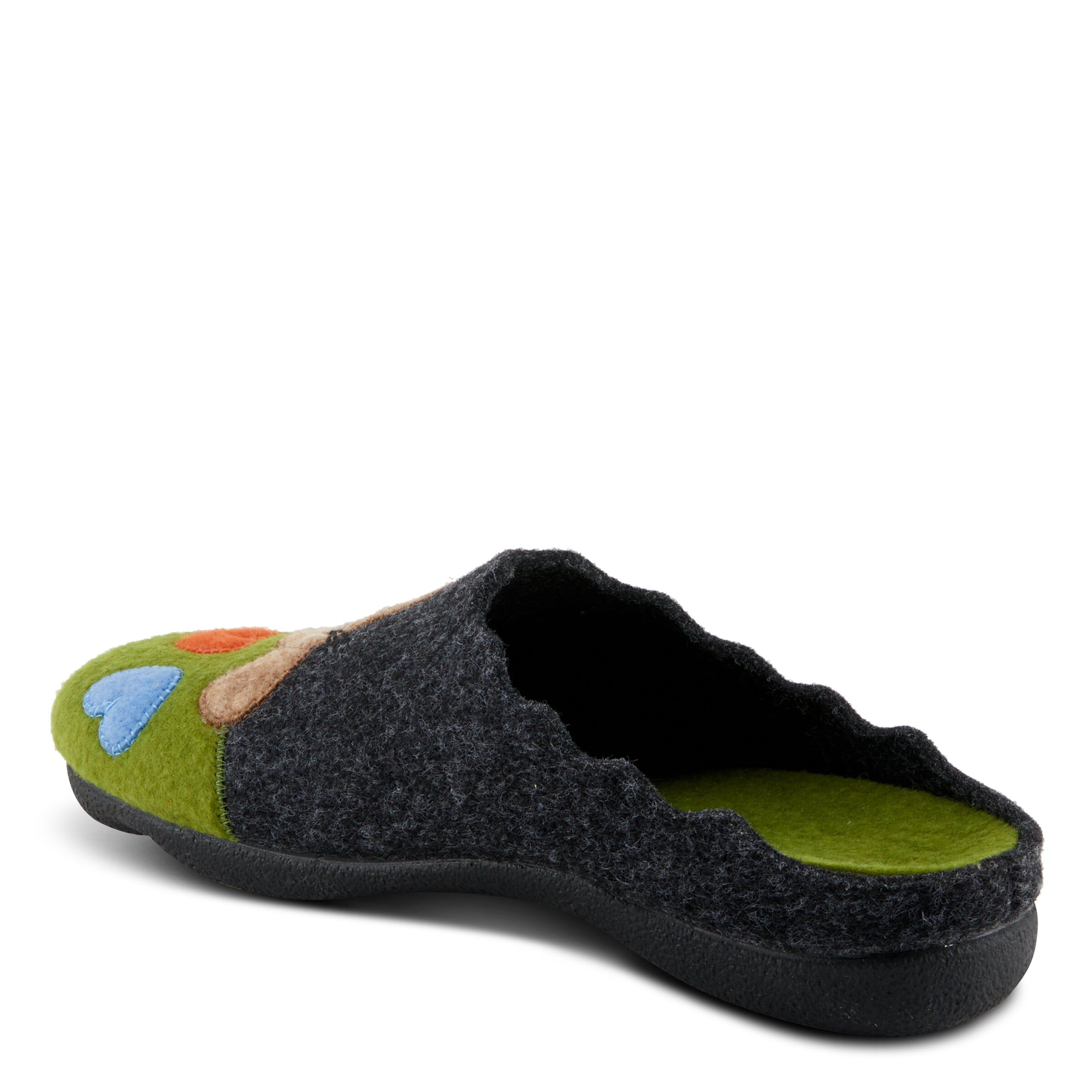 Cuttlecat Slippers, GREEN, alternate image number 6