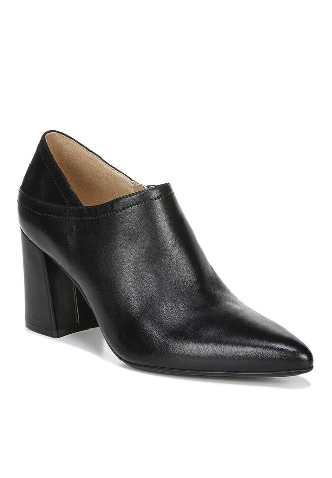 Holliday Booties , BLACK LEATHER, hi-res image number null