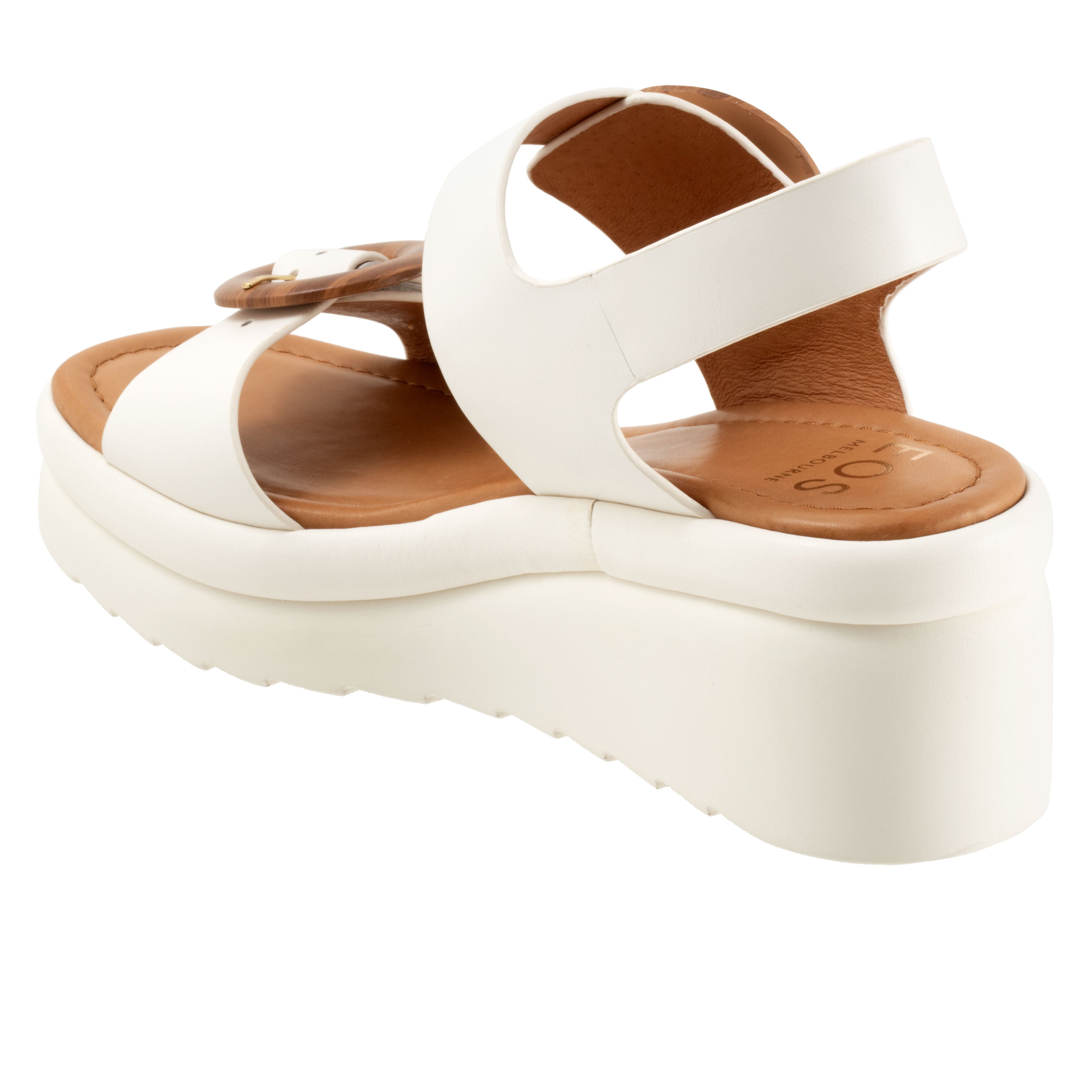 Menorcas Sandal, BONE, on-hover image number 1