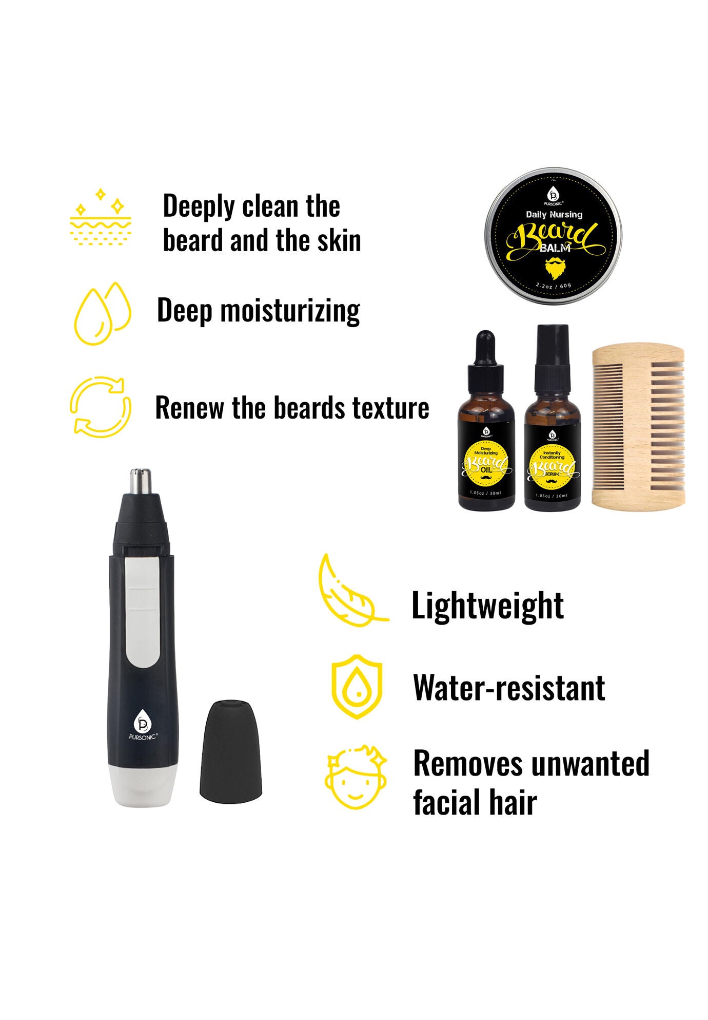 Ultimate Beard Care Kit: Grooming Essentials For A Perfect Beard., , alternate image number 2