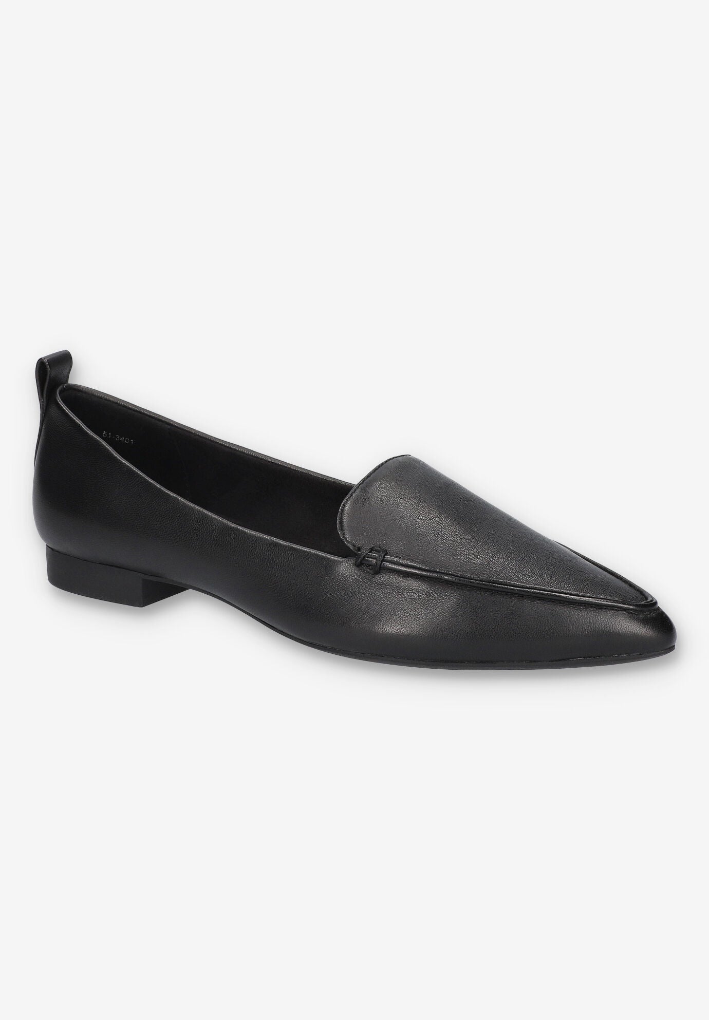 Alessi Casual Flat, BLACK LEATHER, hi-res image number 0