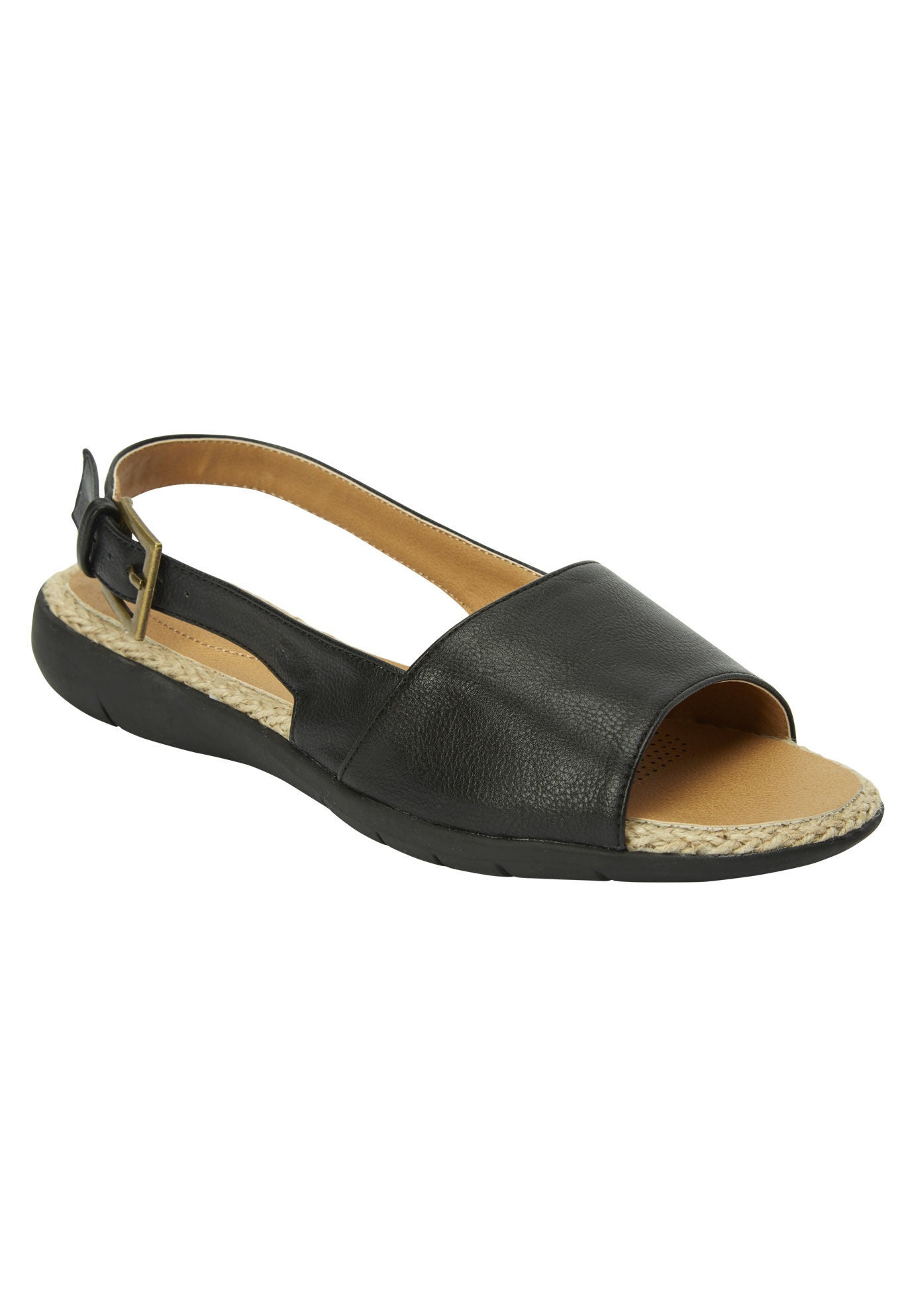 Woman shop within sandals