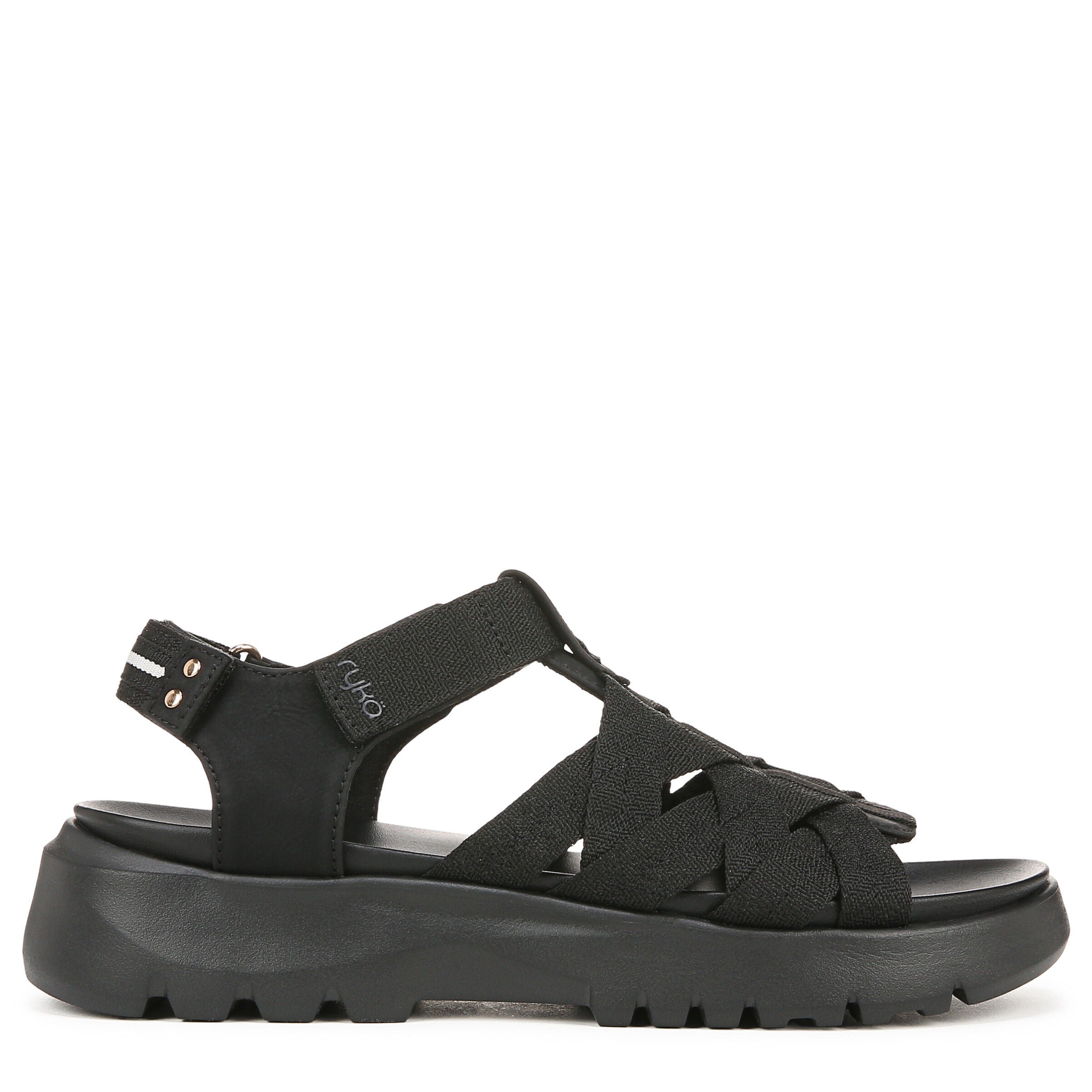 Blissful Strappy Sandal, BLACK, alternate image number 3
