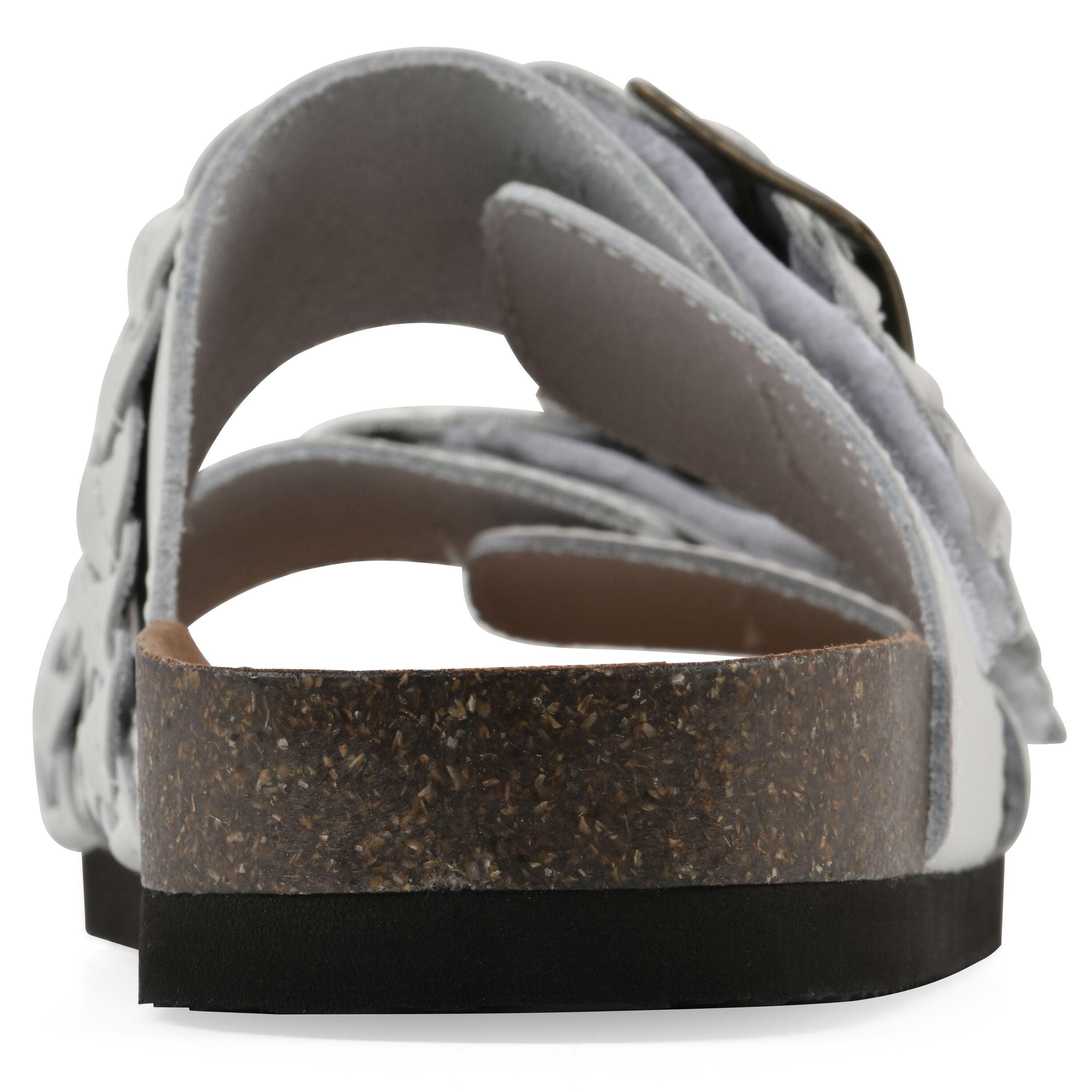 Hey Hey Footbeds, WHITE LEATHER, on-hover image number 1