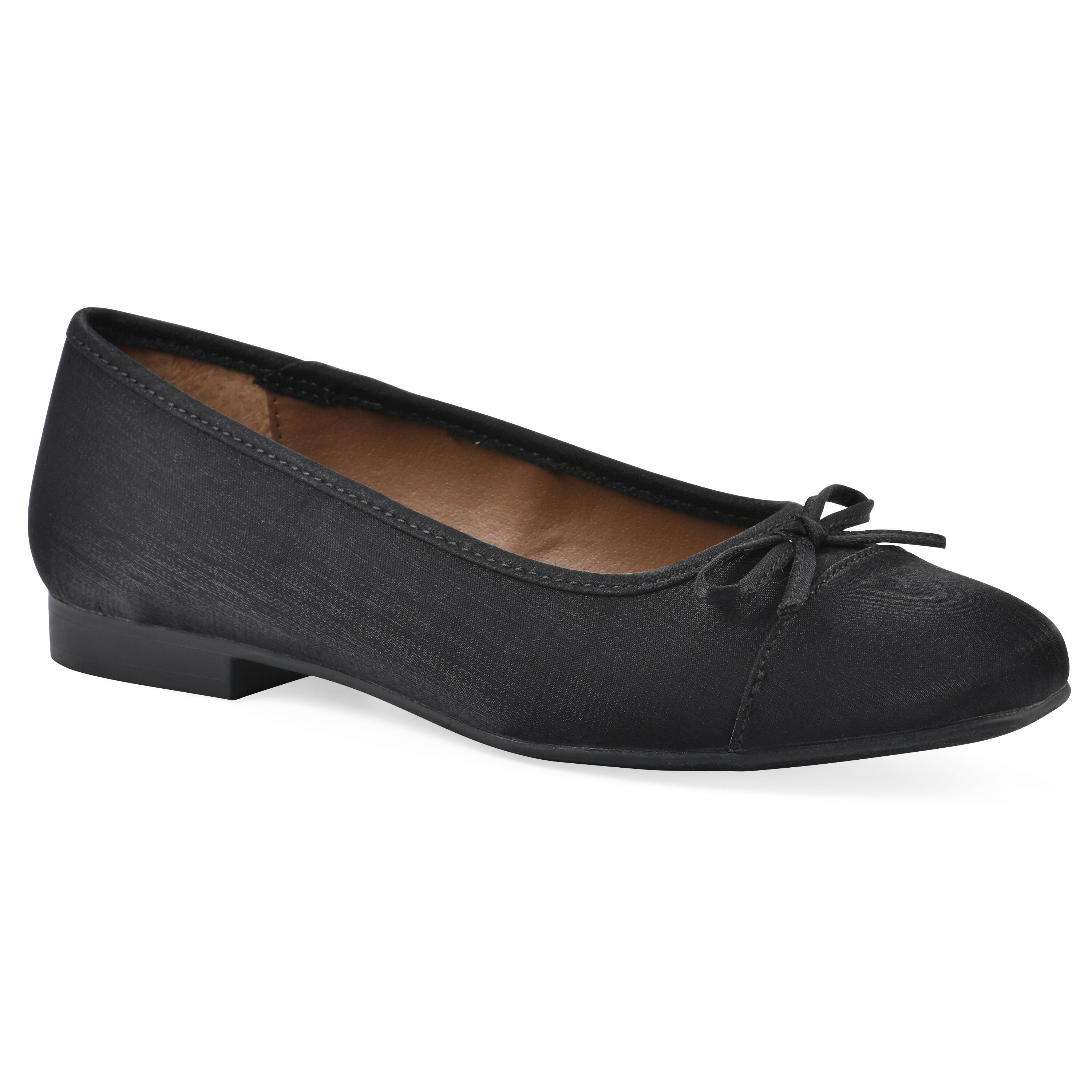 Bocci Ballet Flat - WIDE, BLACK SHIMMER, hi-res image number 0
