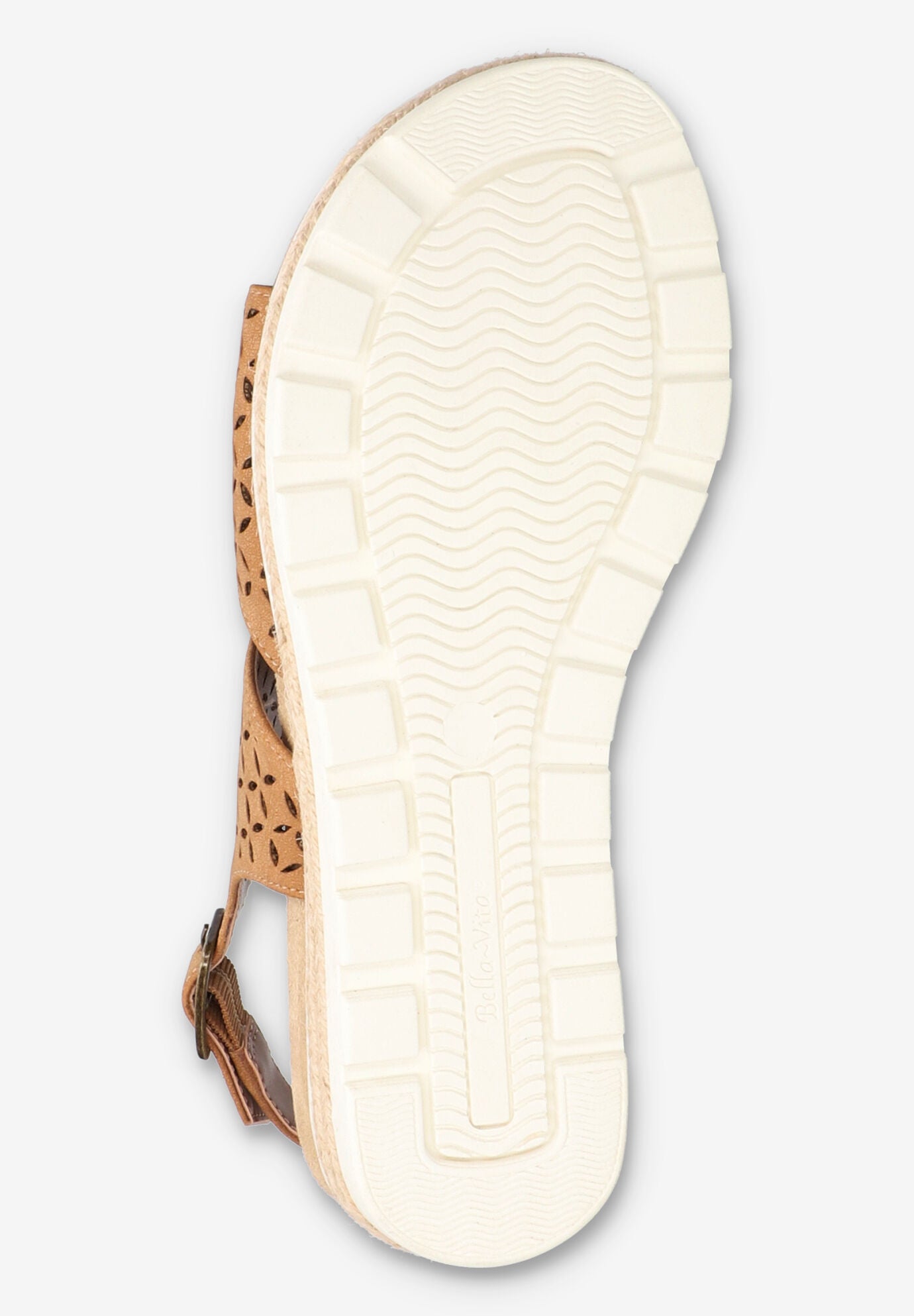 Inaya Wedge Sandal, TAN, alternate image number 5