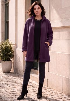 Plus Size Classic Coats