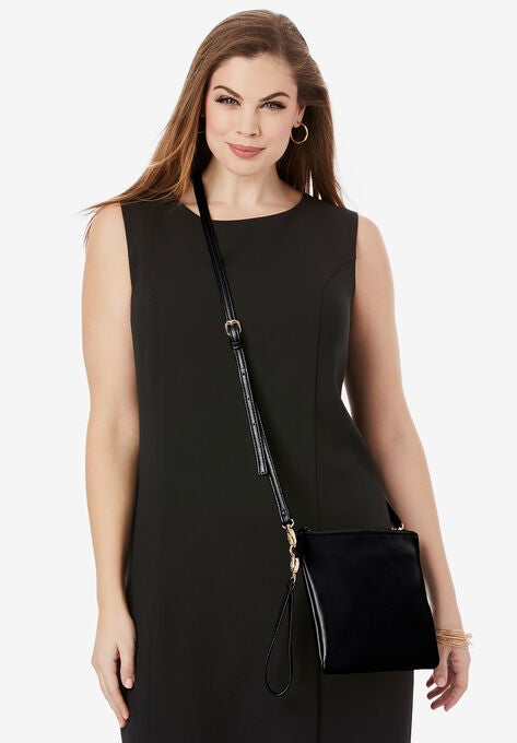 3-In-1 Crossbody Bag, BLACK, hi-res image number null