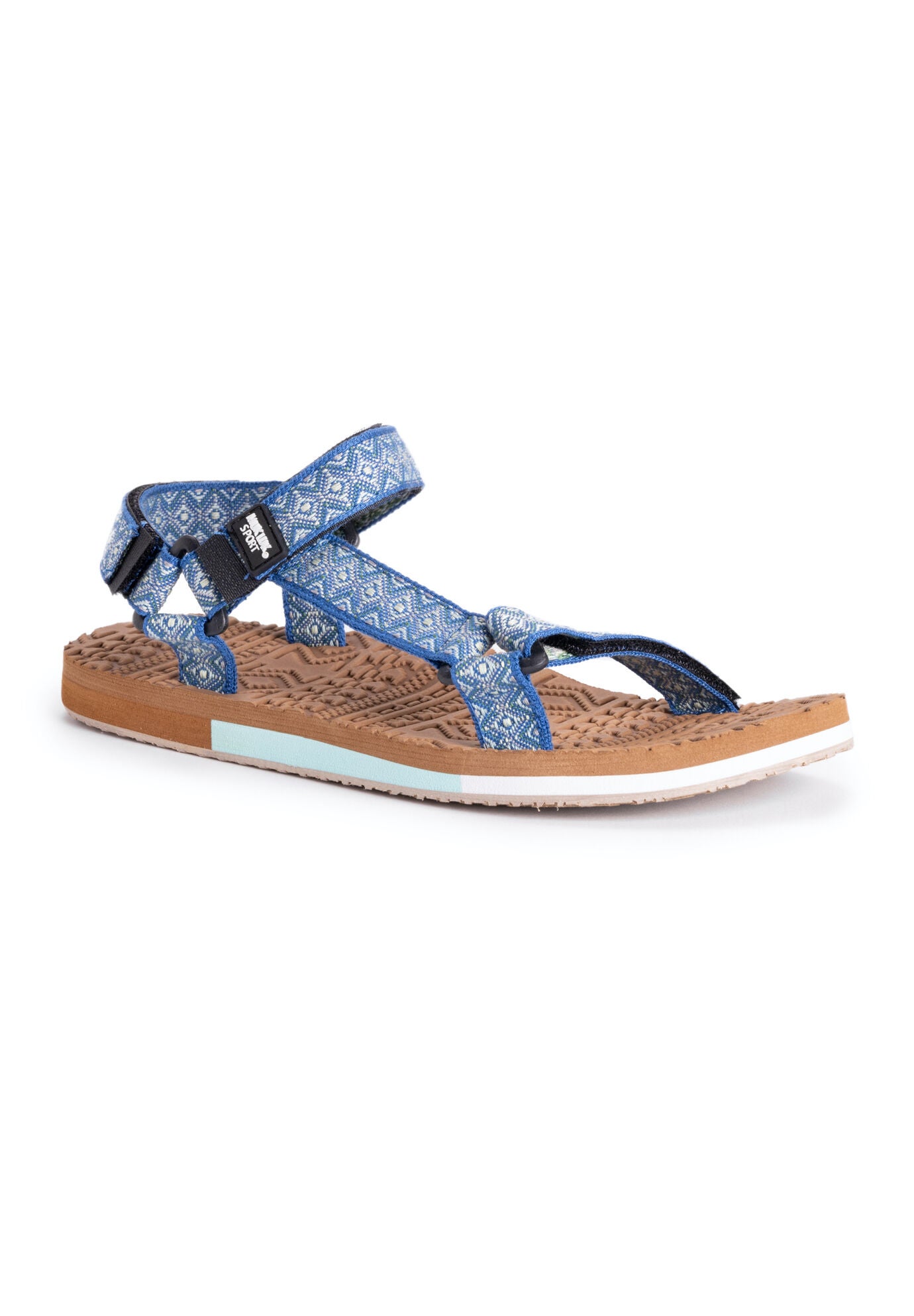 Sand Bar Sandals, BLUE, hi-res image number 0
