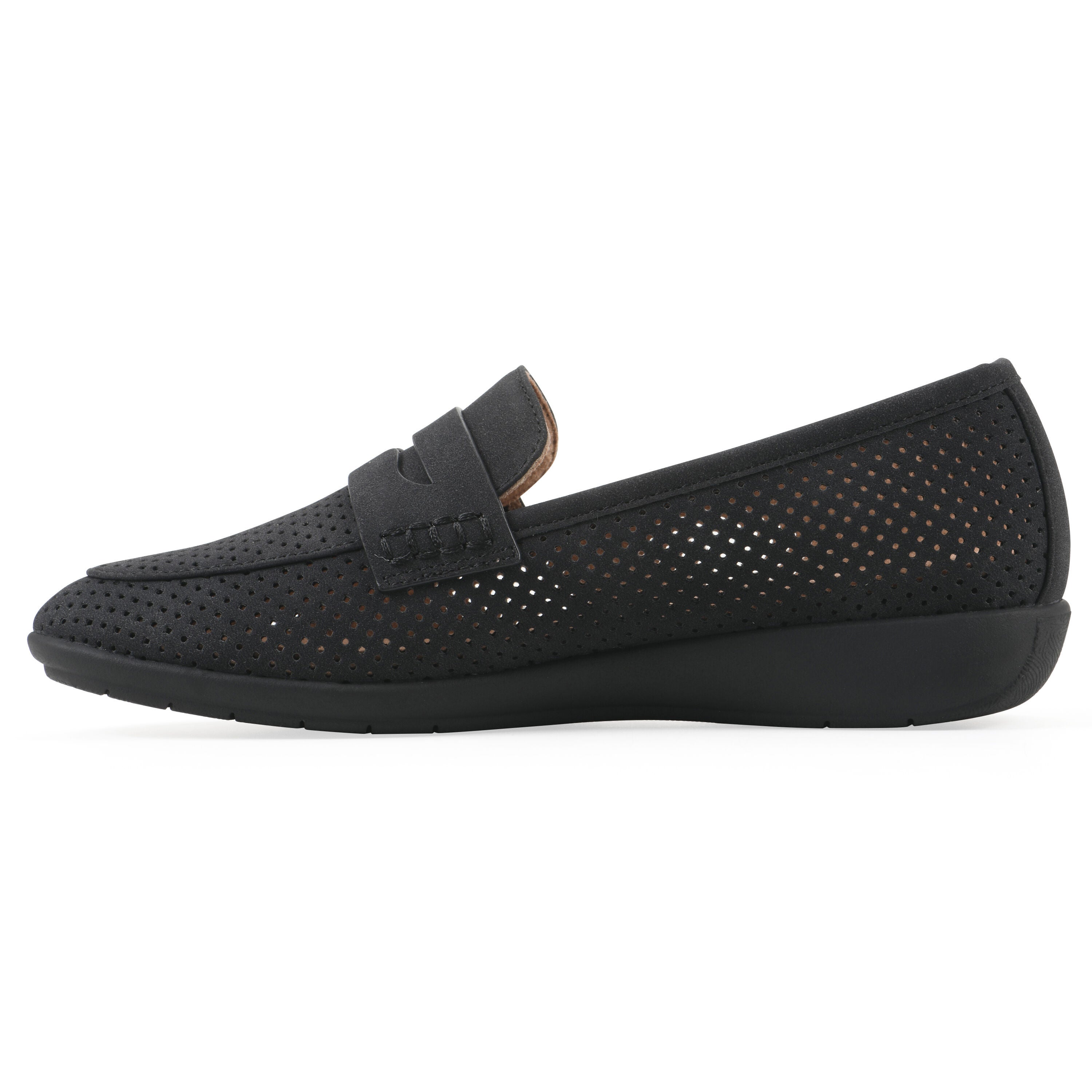Samson Loafer, BLACK NUBUCK, alternate image number 3