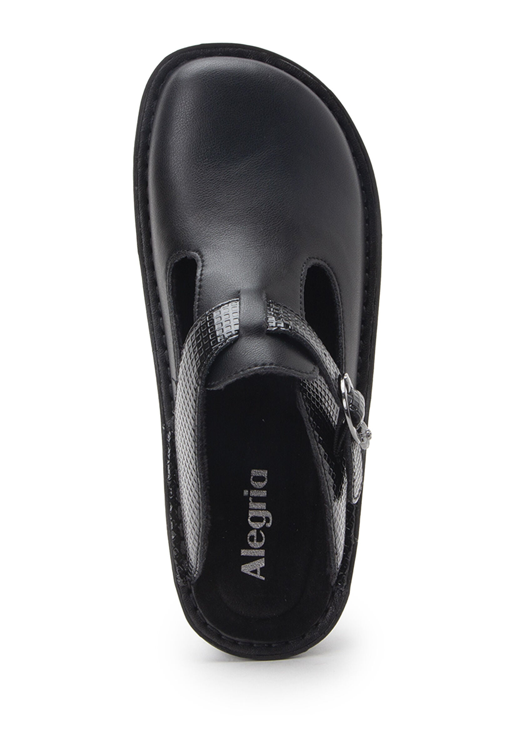 Classic Leather Clog, BLACK, alternate image number 3