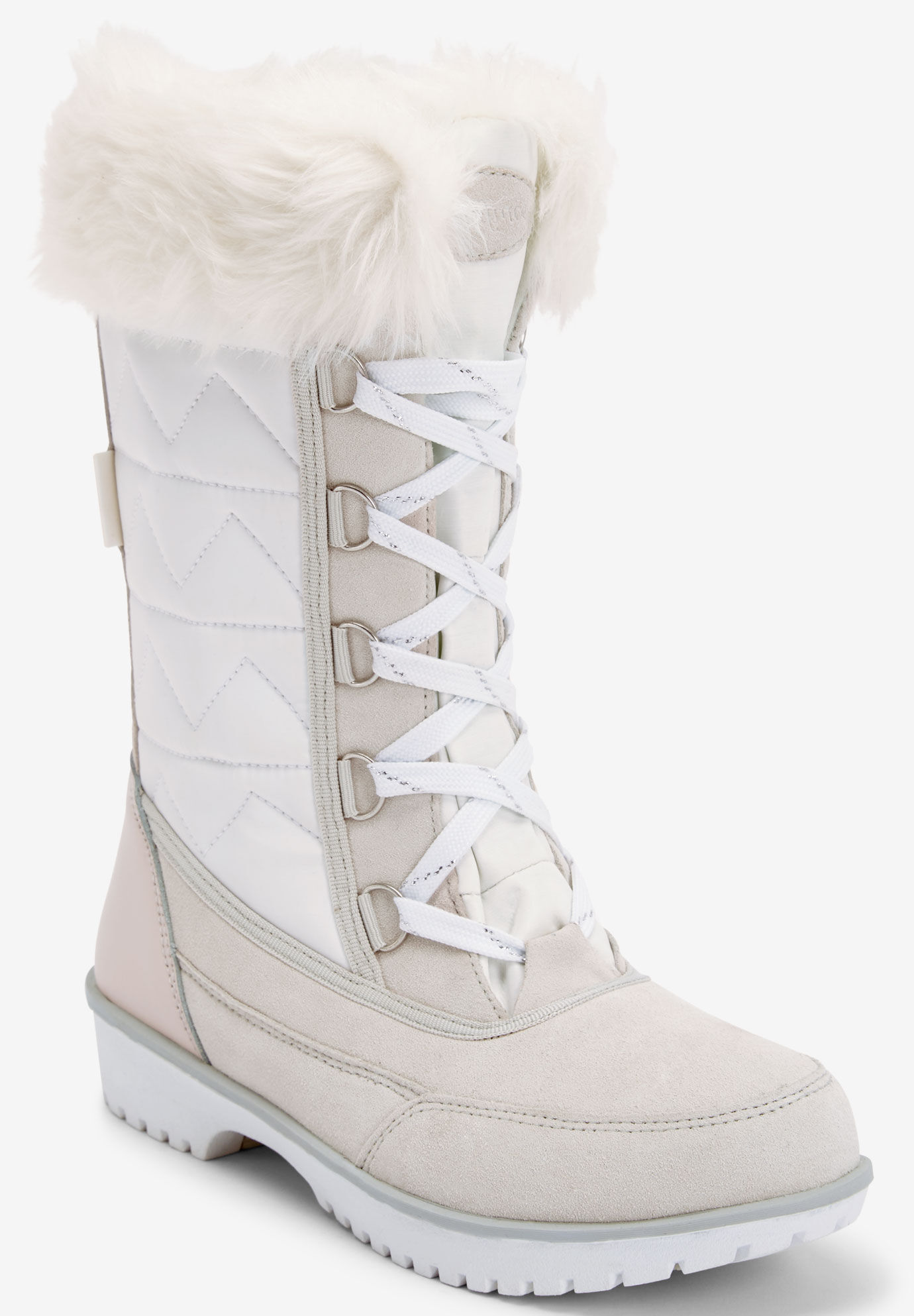 Wide Calf Warm Winter Boots for Women 