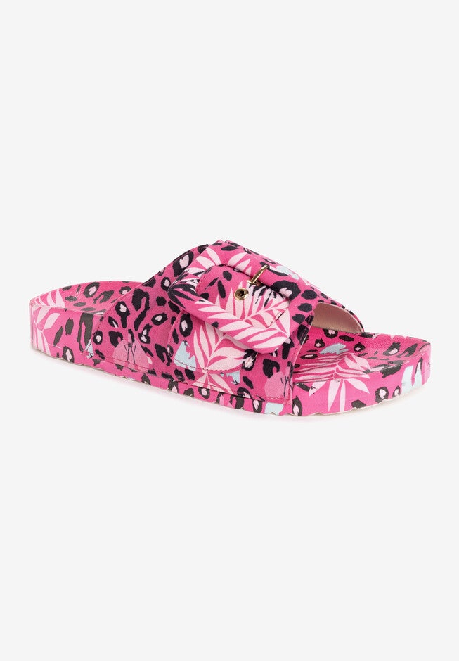 Island Tiki Sandal, FUCHSIA, hi-res image number 0