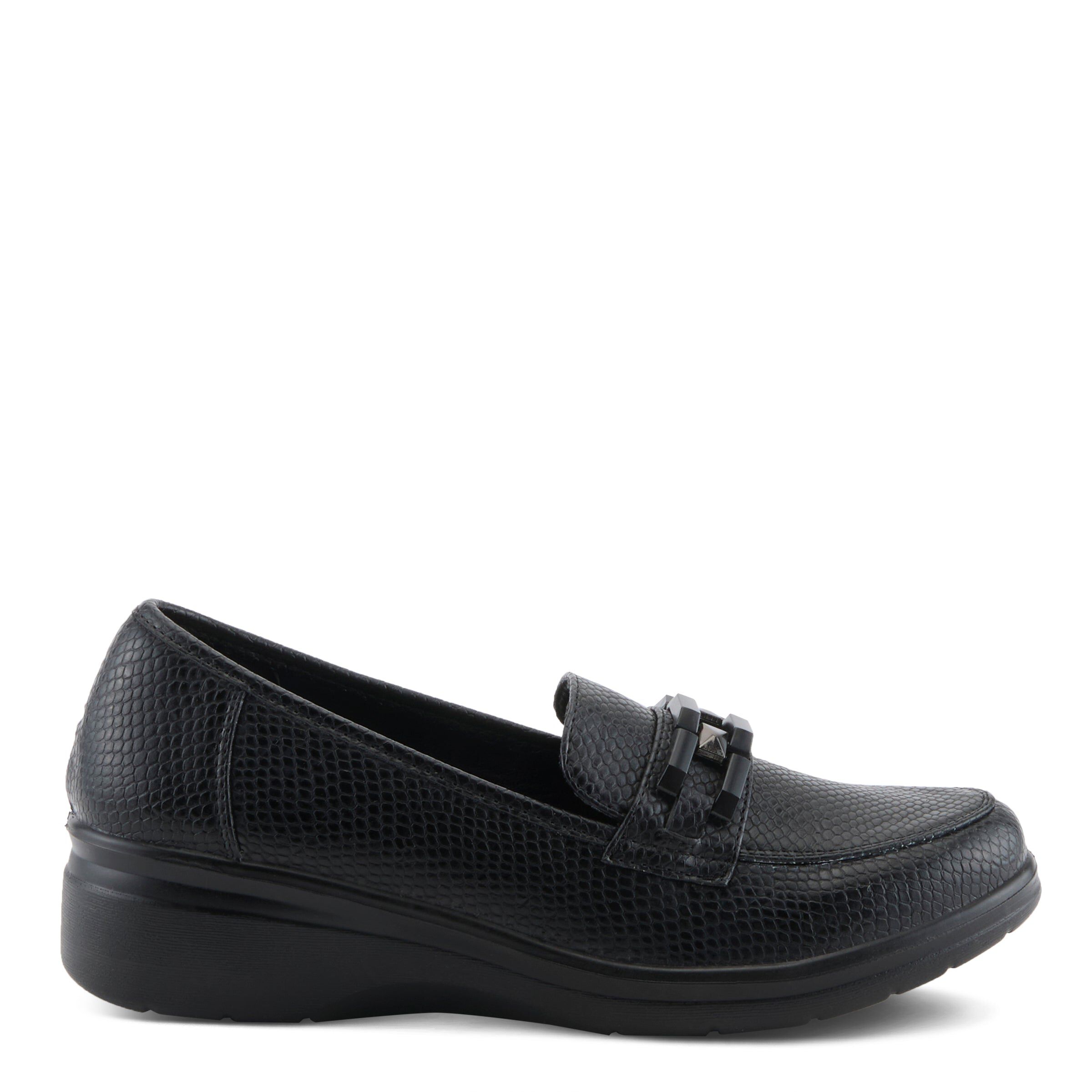 Arisoria Flat Shoes, BLACK, alternate image number 4
