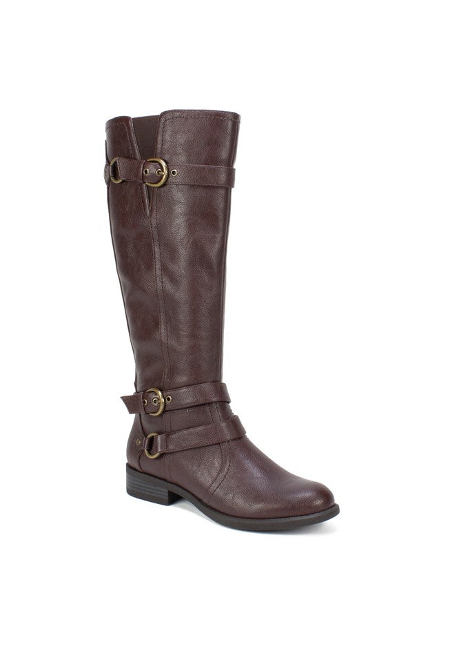 Loyal Wide Calf Boot, BROWN, hi-res image number 0