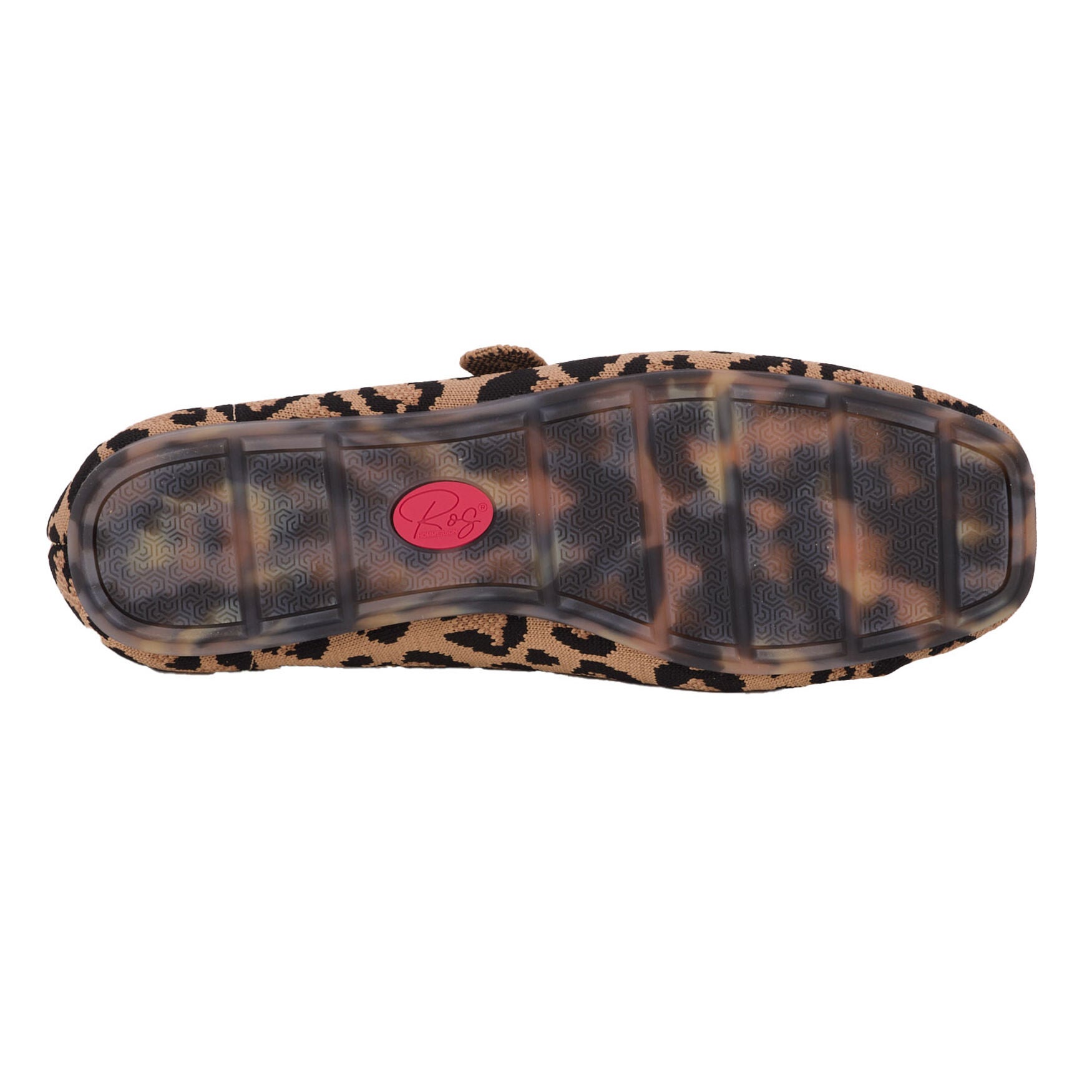 Naomi Mary Jane Stretch Flat, LEOPARD PRINT KNIT, alternate image number 6