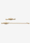Goldtone Chain Necklace (8mm), 5.5 inches, , on-hover image number null