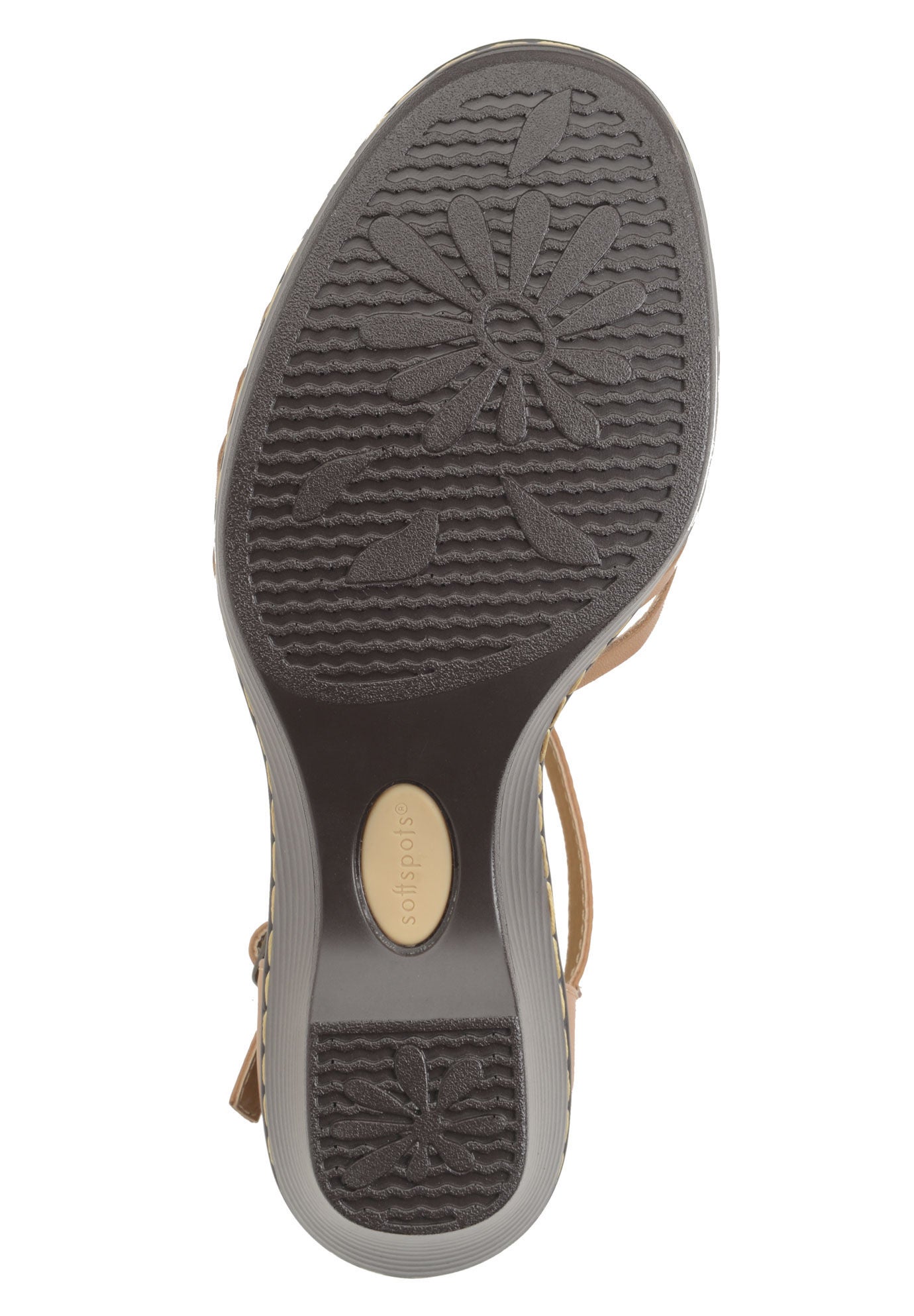 Tatianna Leather Sandal by Softspots® | Woman Within