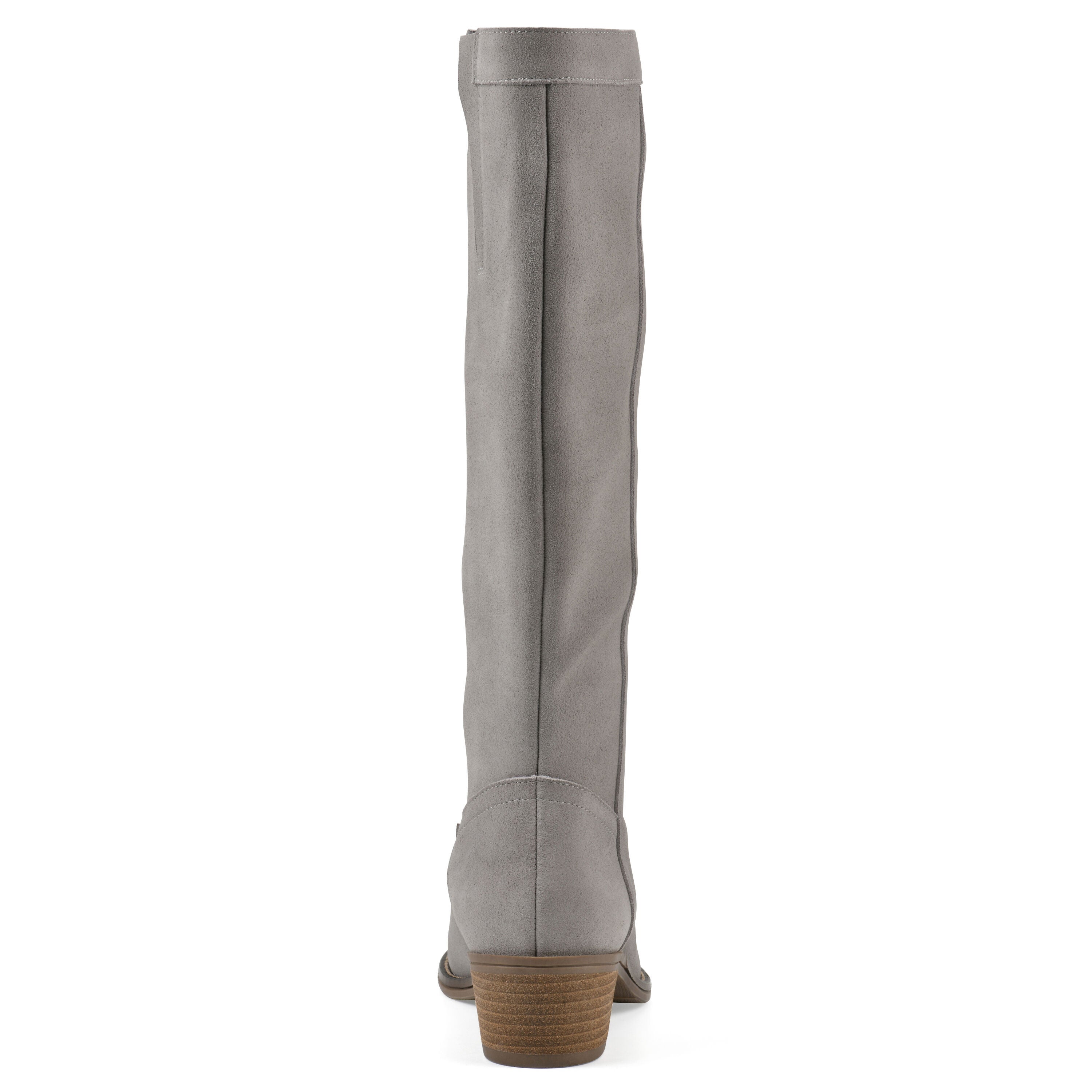 Altitude Wide Calf Tall Shaft Boot, LIGHT GREY SUEDE, on-hover image number 1