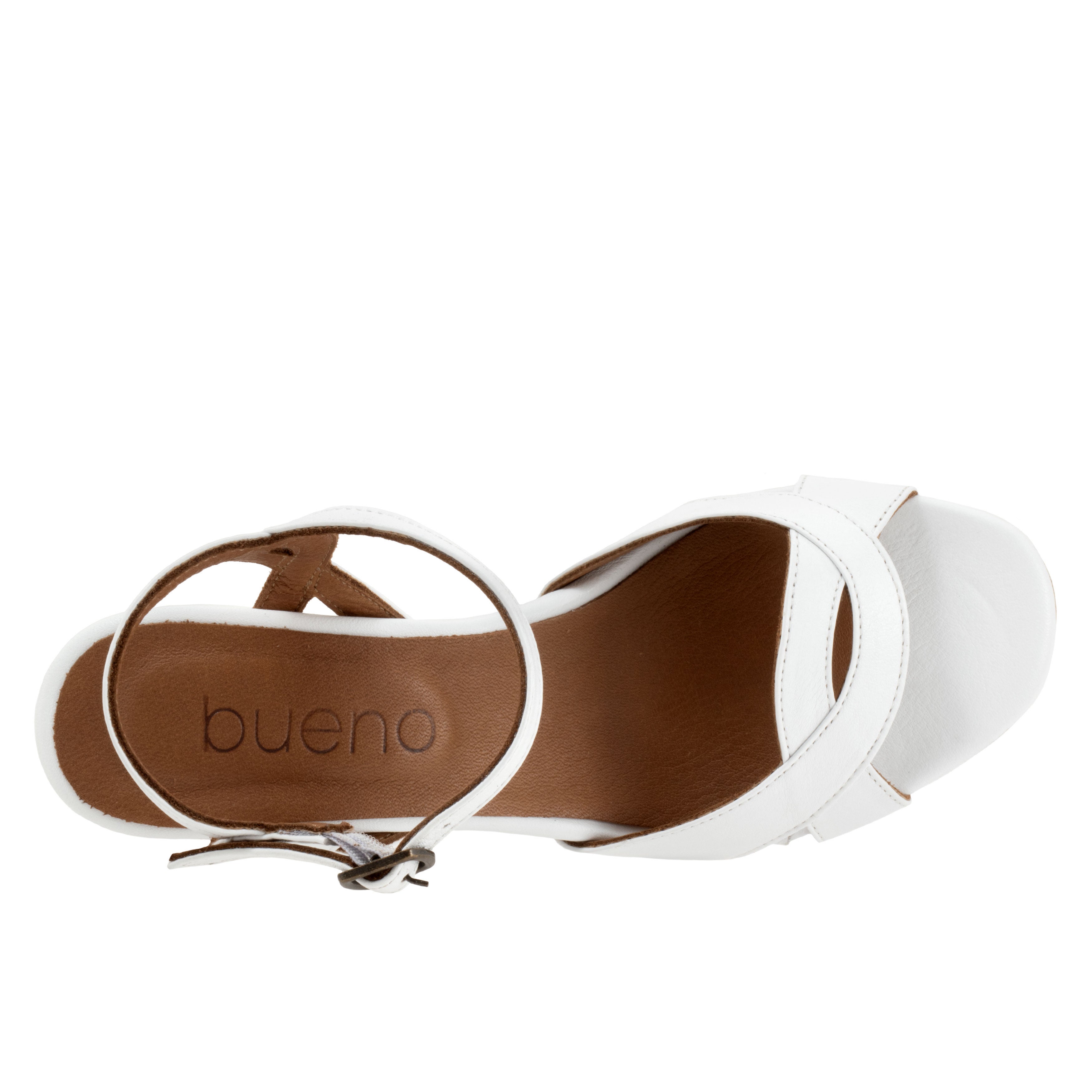 Roman Sandal, WHITE, alternate image number 3