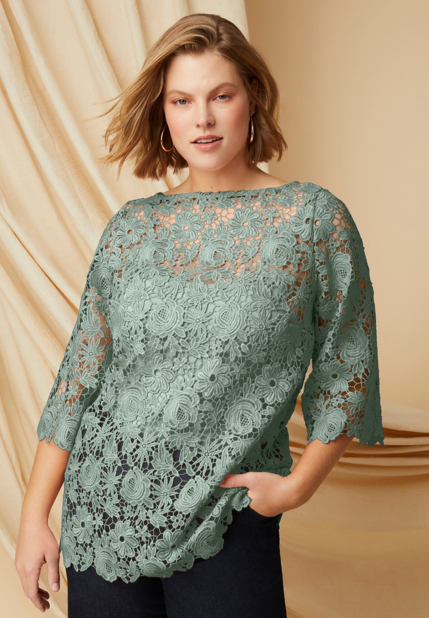 Jade LE Symmetrical Pullover Top