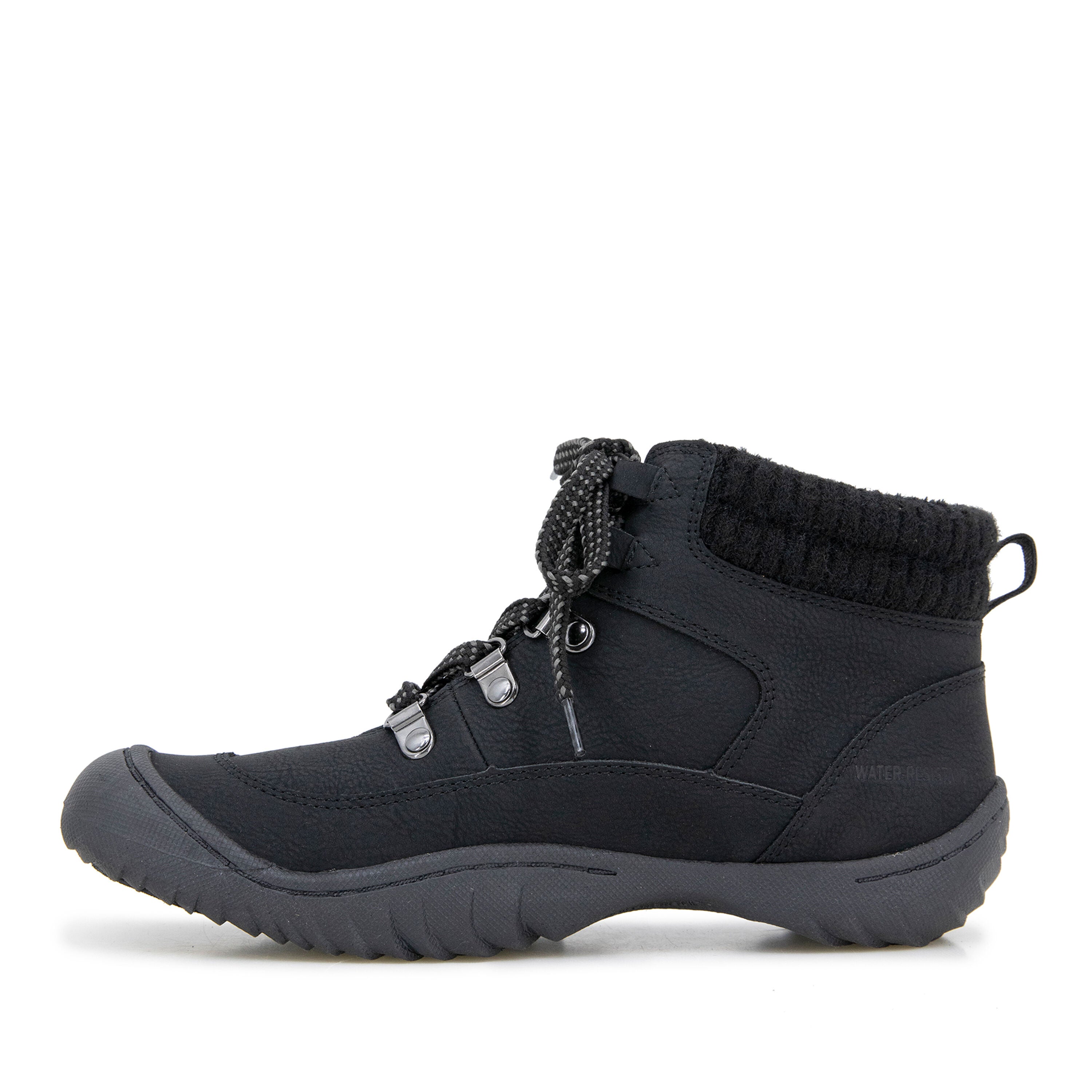 Chai Water Resistant Casual Boot, BLACK, alternate image number 3