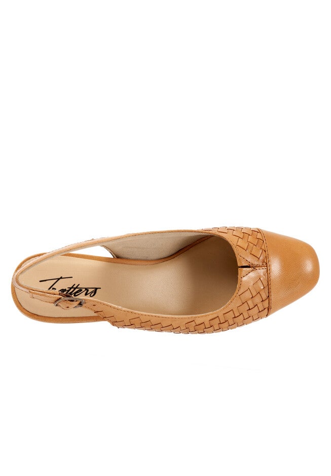 Dea Woven Cap Toe Pump, , alternate image number 7