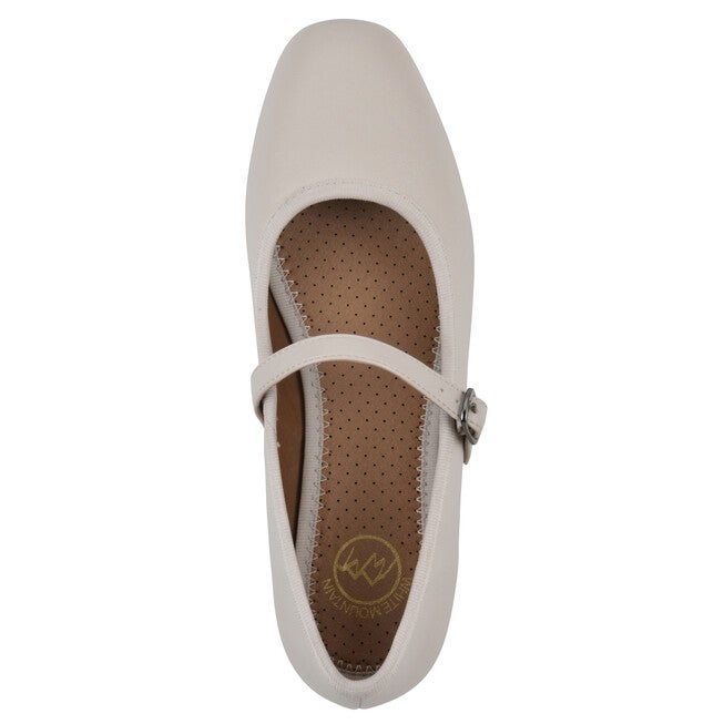 Boch Mary Jane Flat, EGGSHELL SMOOTH, alternate image number 4