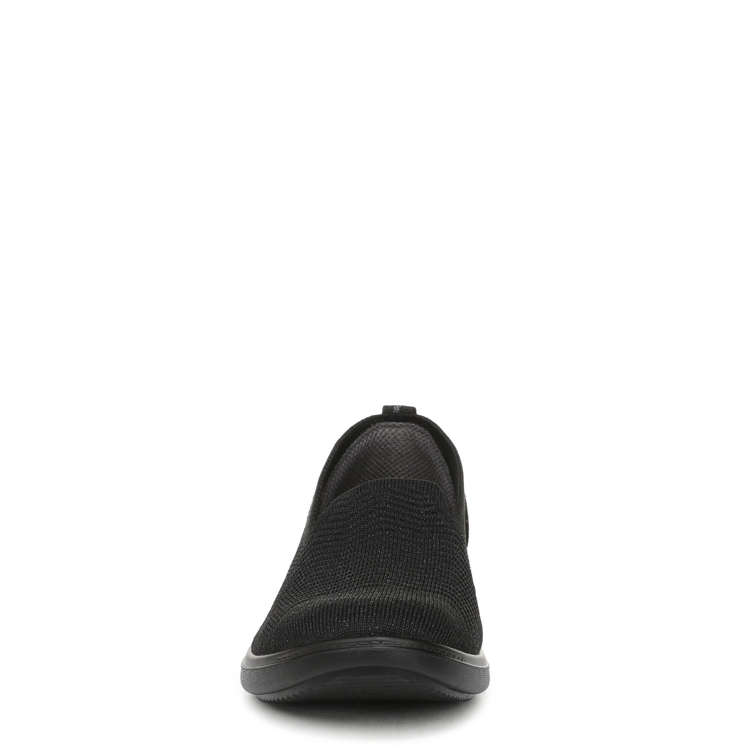 Boulevard Knit Slip-On Flat, BLACK, alternate image number 4