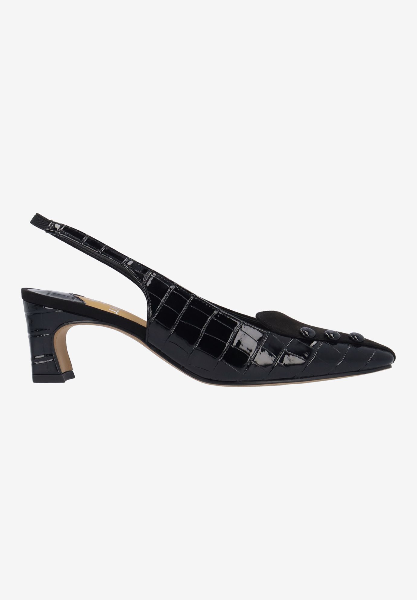 Palora Sling Back Pump, BLACK, alternate image number 3