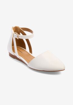 White Flats For Wide Feet