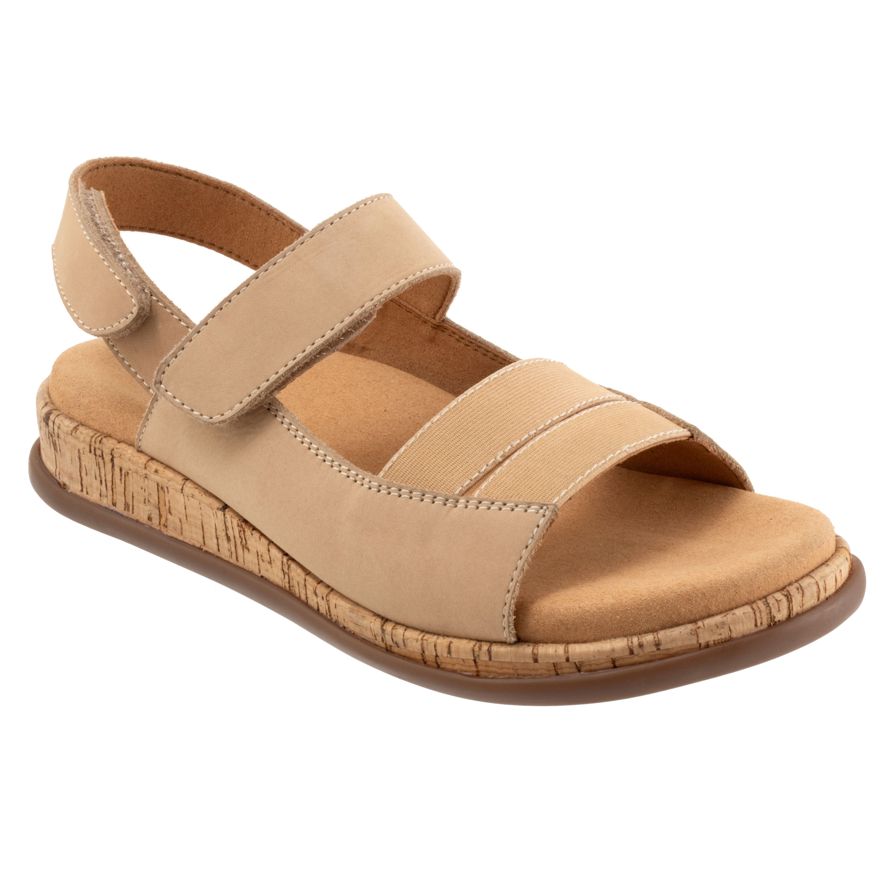 Gemini Sandal, BEIGE NUBUCK, hi-res image number 0