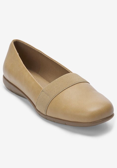 The Arya Flat By Comfortview Plus Size Shoes Woman Within