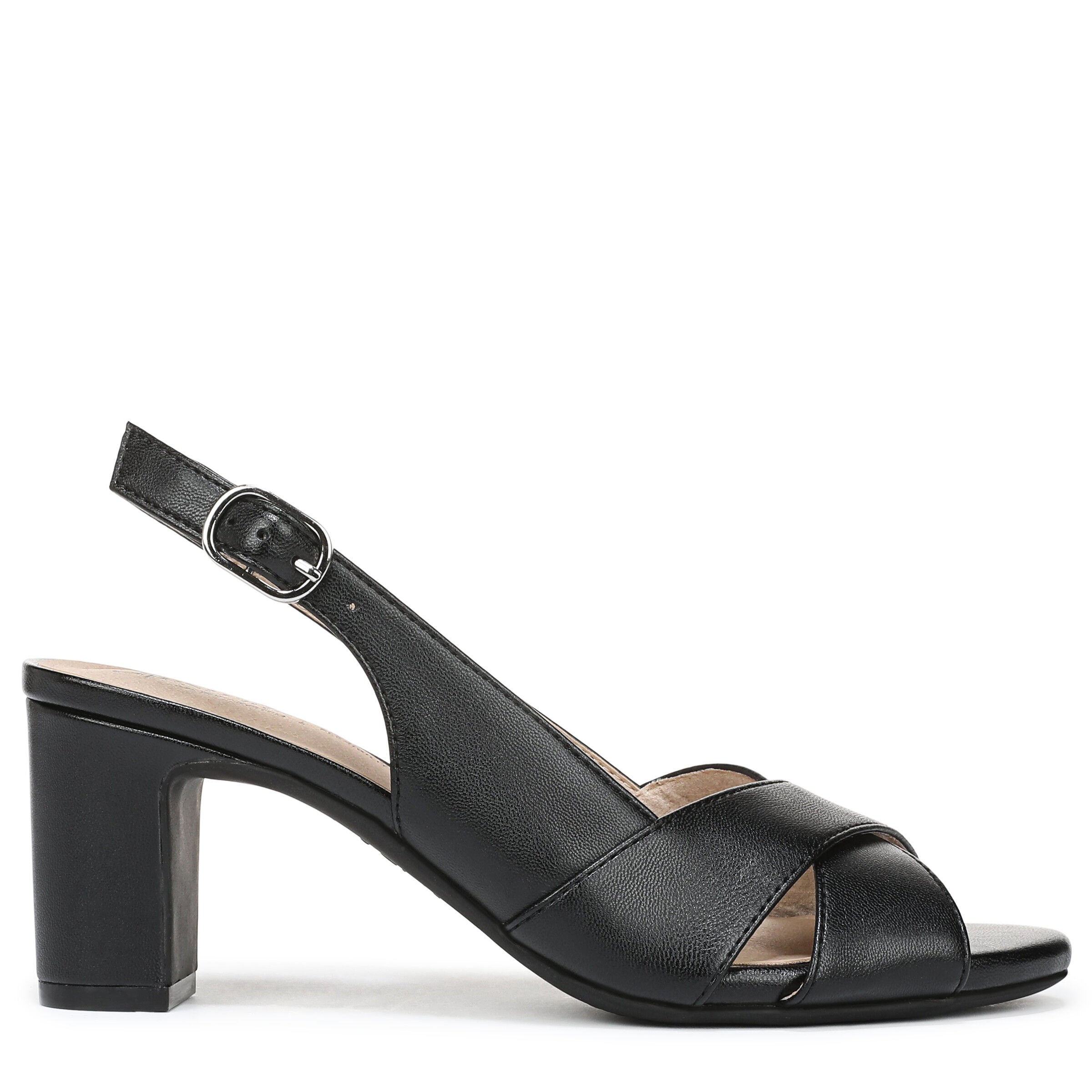 Freesia Slingback Sandal, BLACK, alternate image number 3