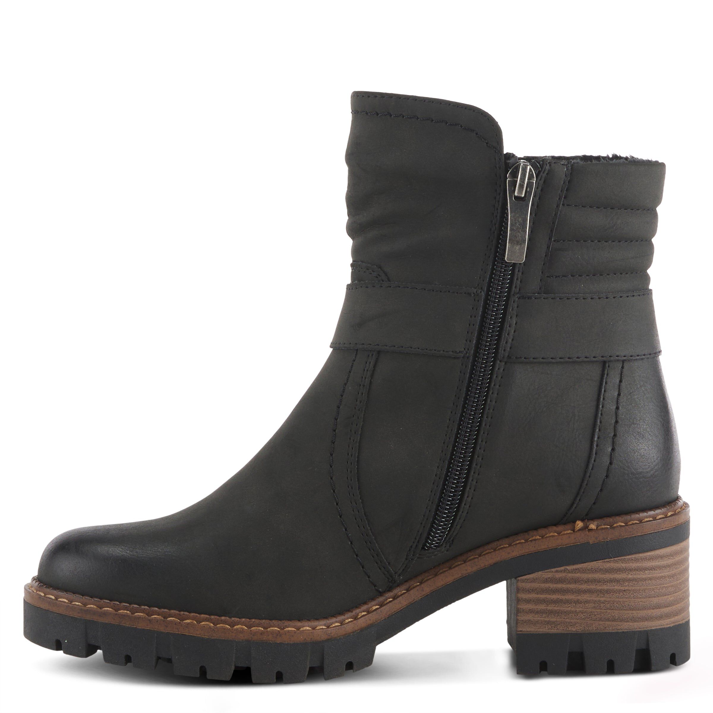 Smokies Booties, BLACK, alternate image number 2