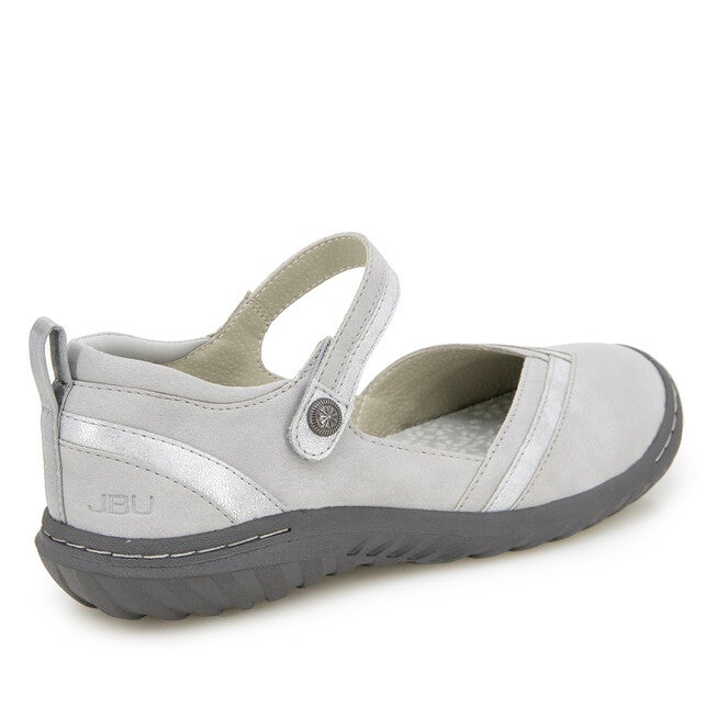 Raven Flat, LIGHT GREY SHIMMER, on-hover image number 1