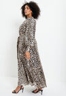 Evyre Side Slit Sequin Dress, , alternate image number null