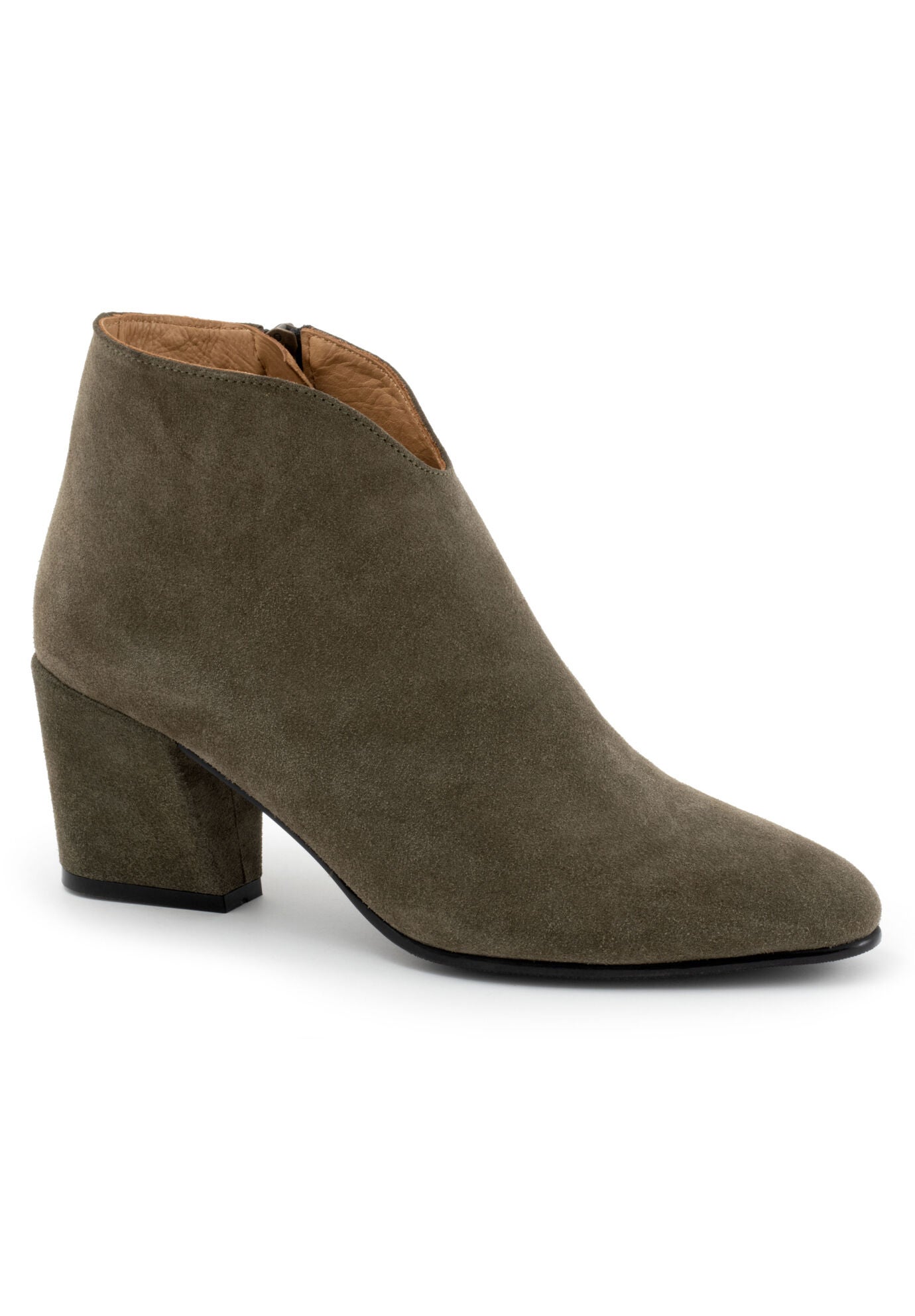 Sophie Bootie, DARK KHAKI SUEDE, hi-res image number 0