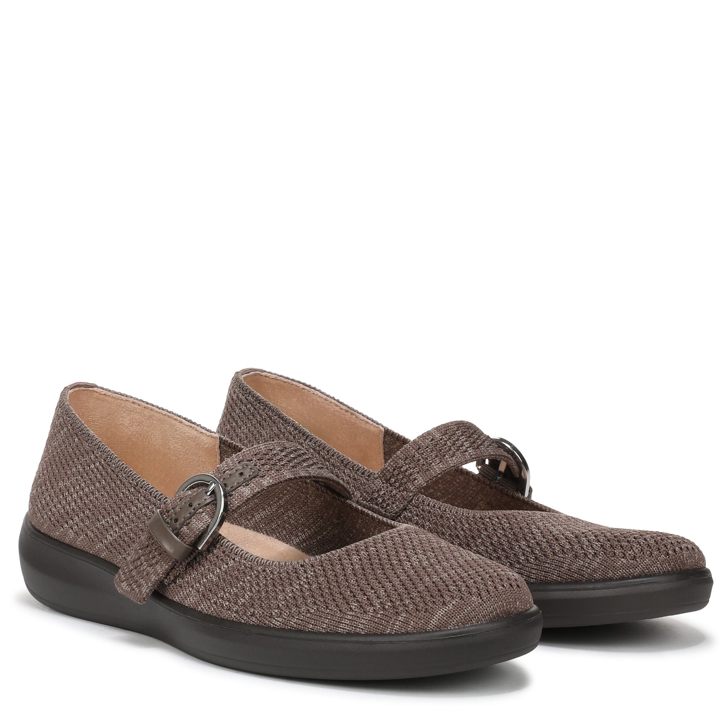 Nuevo Mary Jane Flat, ASH BROWN, alternate image number 2