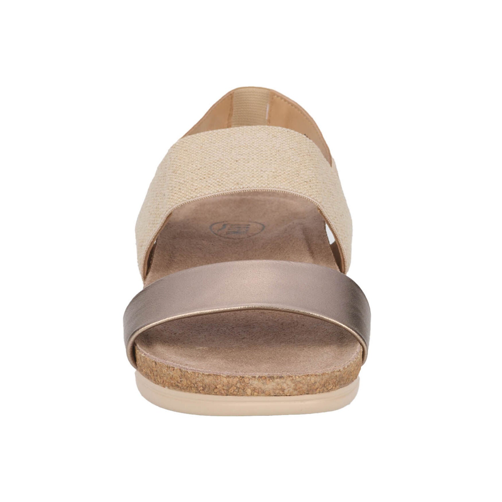 Maeve Stretch Strap Sandal, NATURAL CHAMPAGNE, alternate image number 3