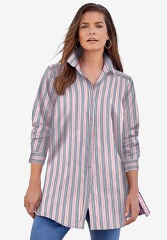 Plus Size Long Sleeve Night Shirts