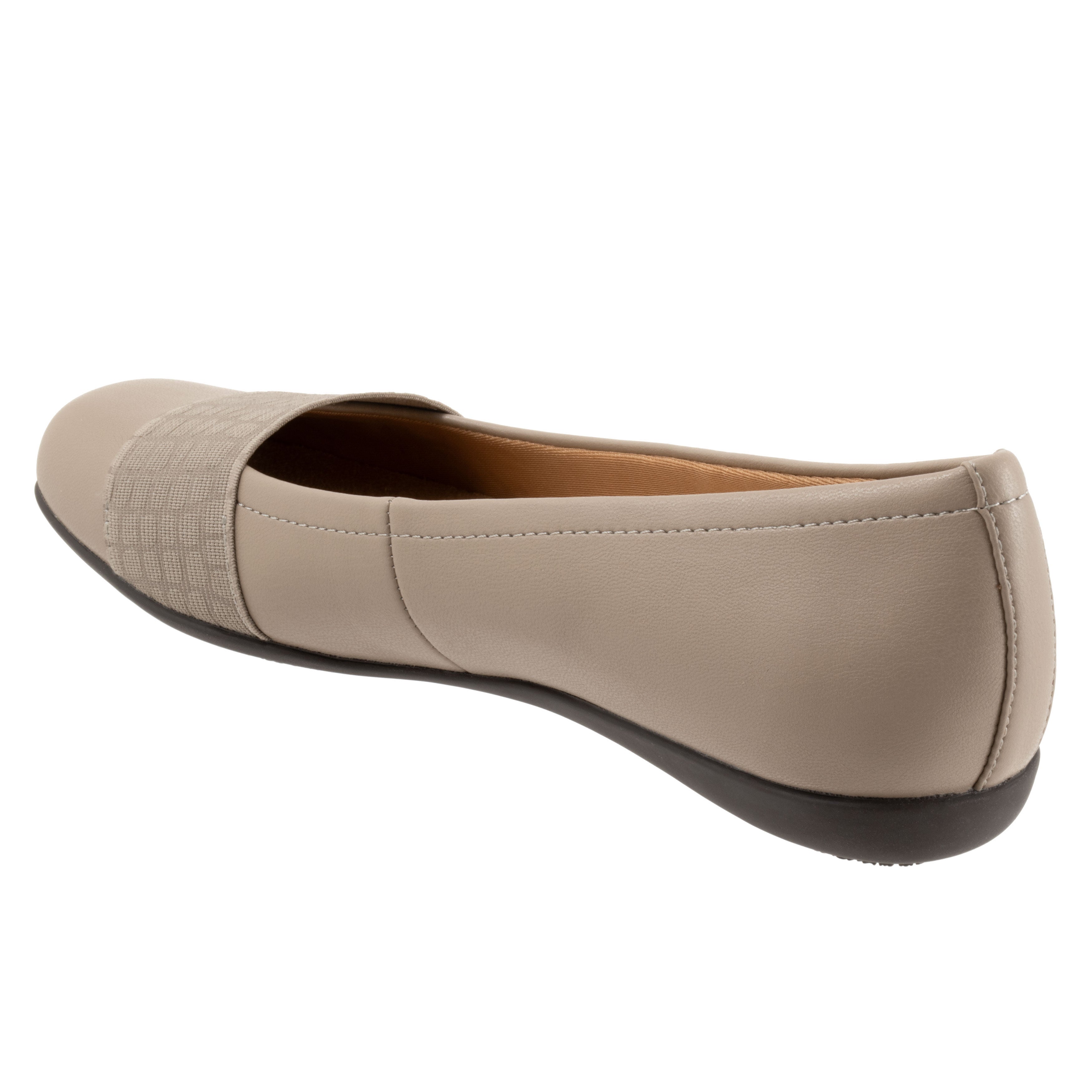 Samantha Flat, BROWN SUEDE LEATHER, on-hover image number 1