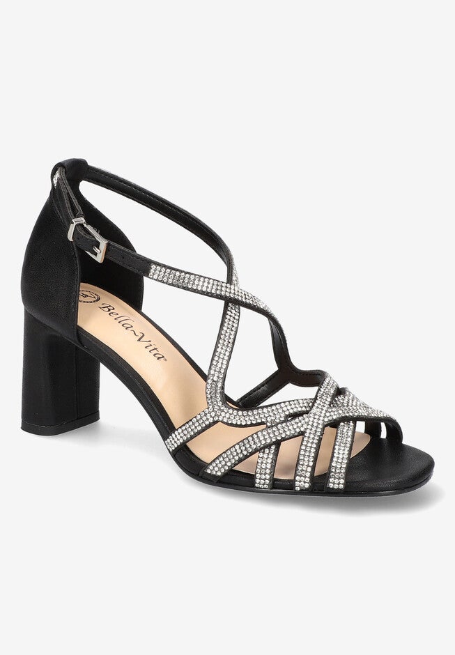 Aliette Sandals, BLACK METALLIC, hi-res image number 0
