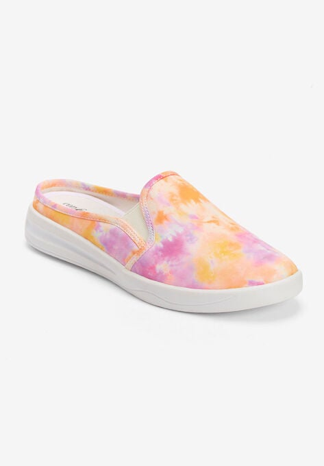 The Camellia Sneaker Mule, WARM TIE DYE, hi-res image number null