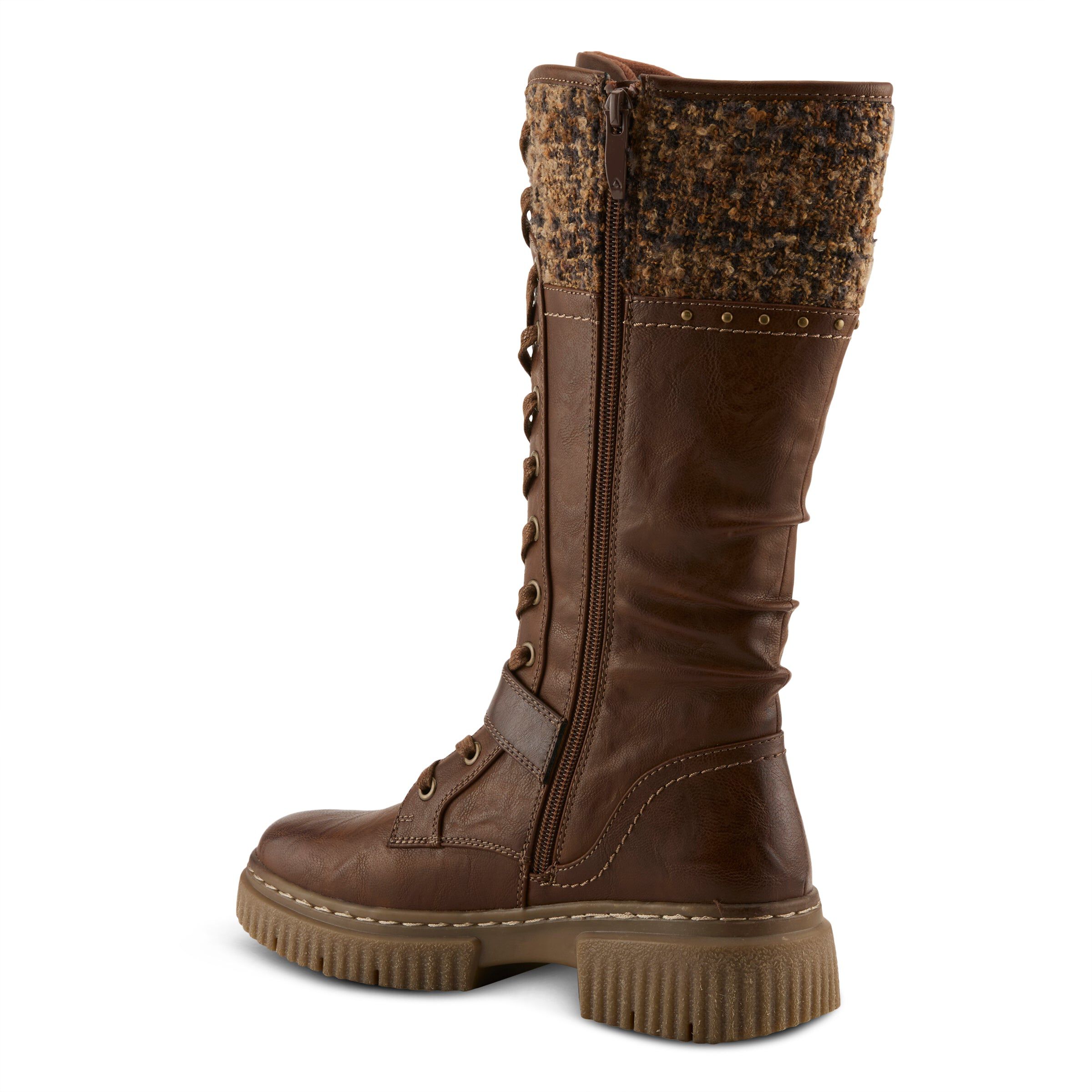 Nedat Mid-Shaft Boot, BROWN, alternate image number 7
