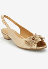 The Rider Slingback, GOLD, hi-res image number null