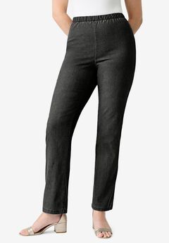 Plus Size Comfort Stretch Straight Leg Jean