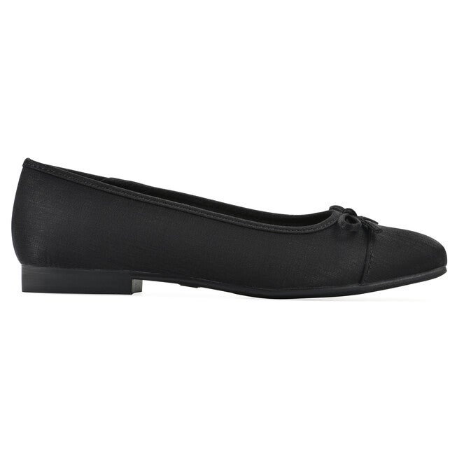 Bocci Ballet Flat - WIDE, BLACK SHIMMER, alternate image number 2